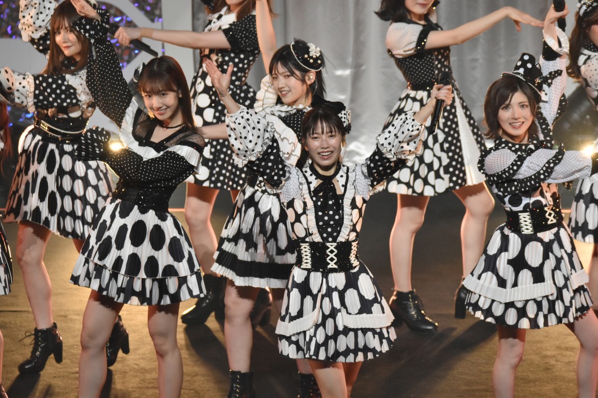 AKB48横山由依、汗と涙の卒コン Not yetの妹であり、後輩のママでも