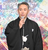 『六本木歌舞伎2022』製作発表会見に出席した市川海老蔵 (C)ORICON NewS inc. 