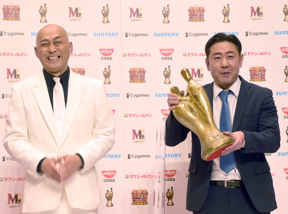 錦鯉、成長と愛嬌で『M-1』王者「あきらめないでよかった
