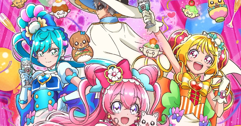 プリキュア新作 男の子 謎キャラ話題 ビジュアル2枚の構図似でファン考察 タキシード仮面のポジションだ Oricon News