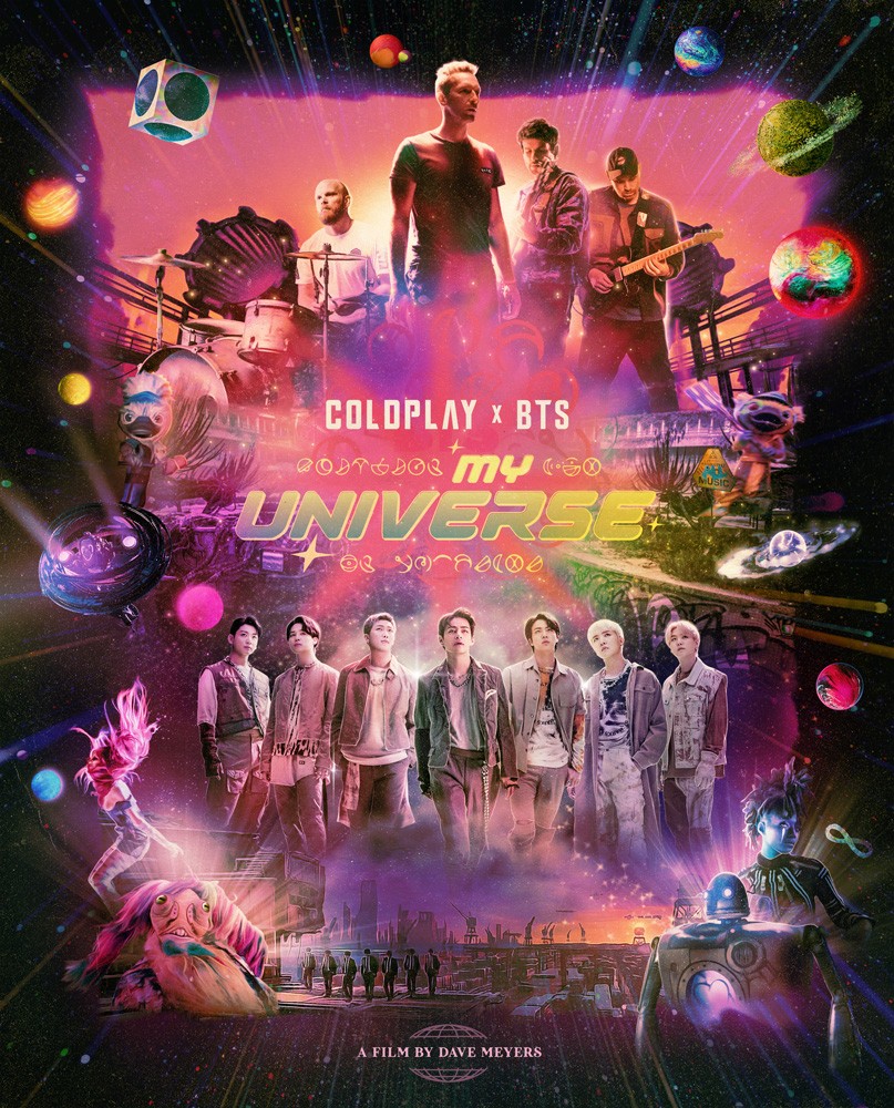 コールドプレイ×BTS、銀河が舞台の「My Universe」MV解禁 | ORICON NEWS