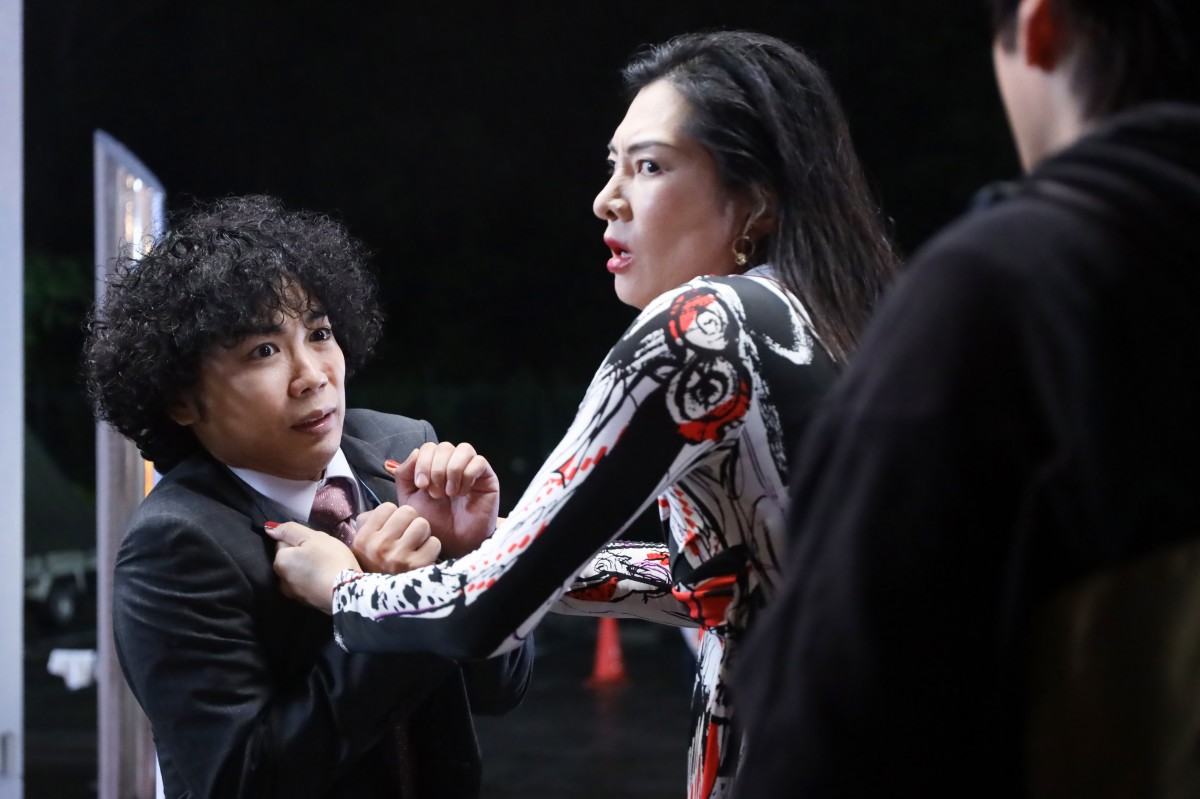 ZIP！』くぼてんきが『ハコヅメ』出演 首絞められ…激怒される“彼氏”役に挑戦「生放送とは全然違う」 | ORICON NEWS