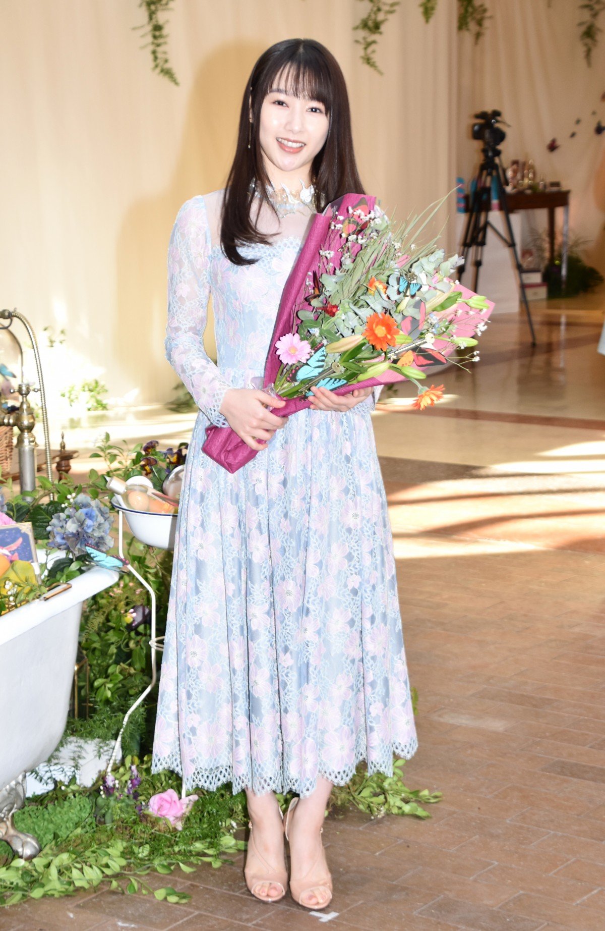 画像・写真 | 桜井日奈子、花柄ワンピースで爽やか笑顔 フラワー
