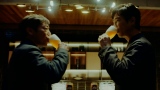 『パーフェクトサントリービール』新CMに出演する（左から）香川照之、堺雅人 
