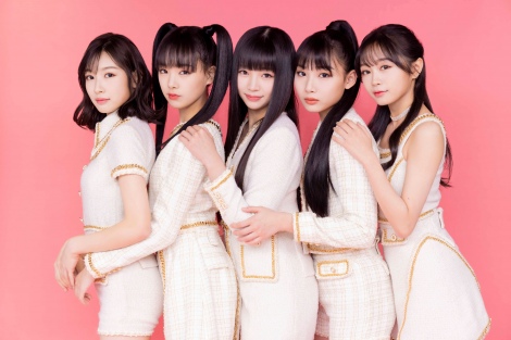 『Who is Princess?』から誕生した5人組ガールズグループ「PRIKIL」(左から)RINKO、UTA、NANA、RIN、YUKINO Photo by 草刈雅之 (C)ORICON NewS inc. 