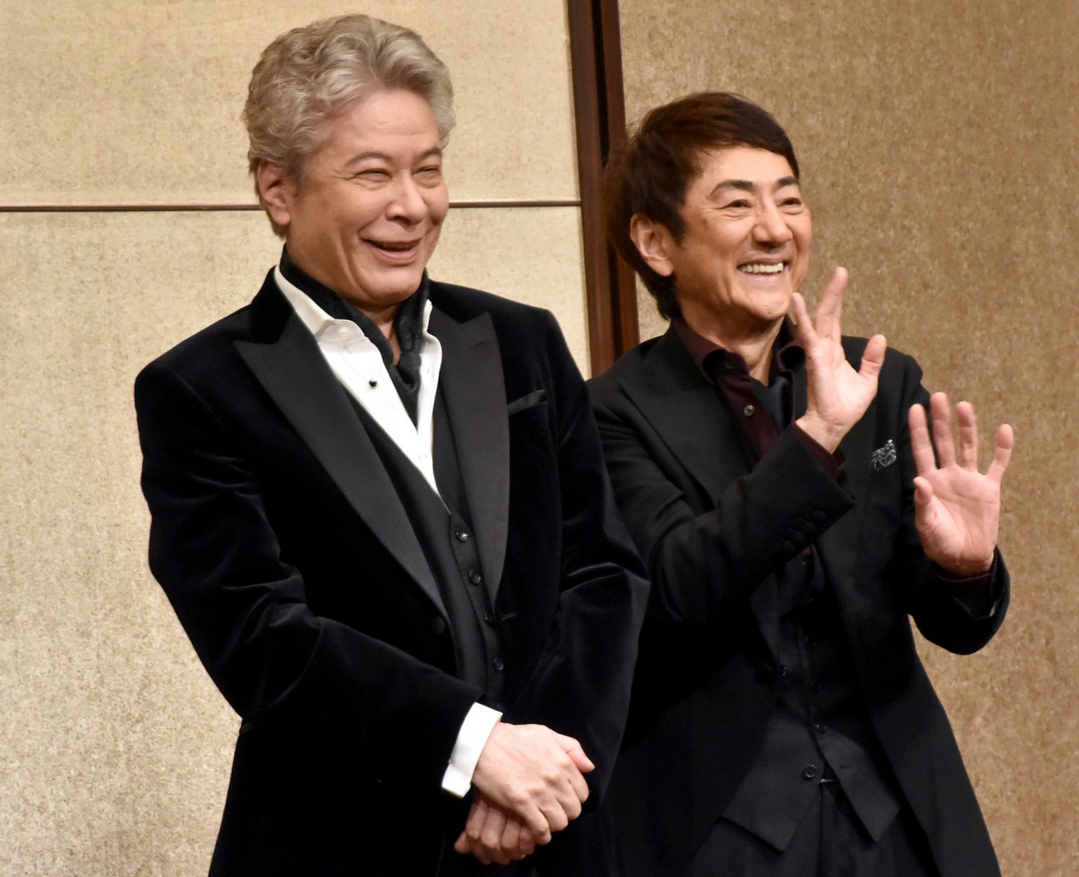 鹿賀丈史＆市村正親、5度目の夫婦役 まるで熟年夫婦のやり取りで“約半