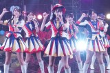 AKB48のオリジナル衣装で「恋するフォーチュンクッキー」をカバーした＝LOVE（C）日本テレビ 