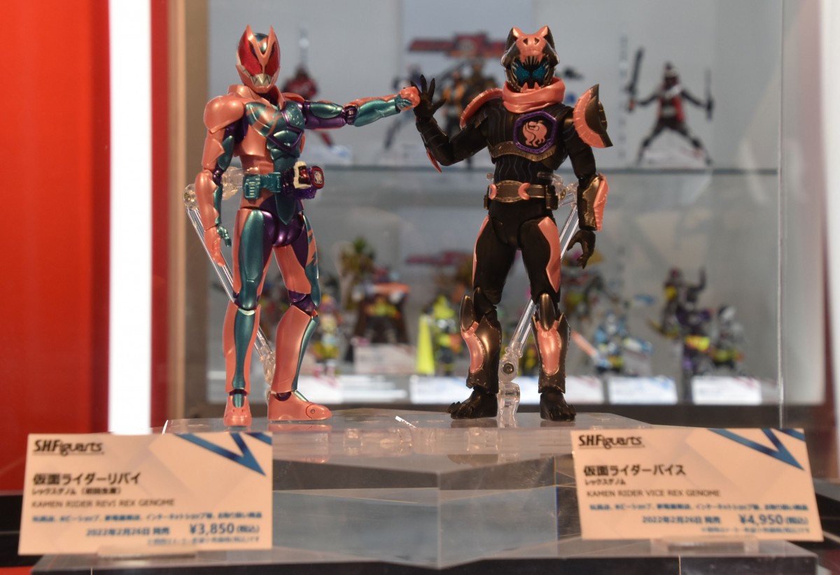 S.H.Figuarts『リバイス』発売 TAMASHII NATIONSで特集展示 放送開始20