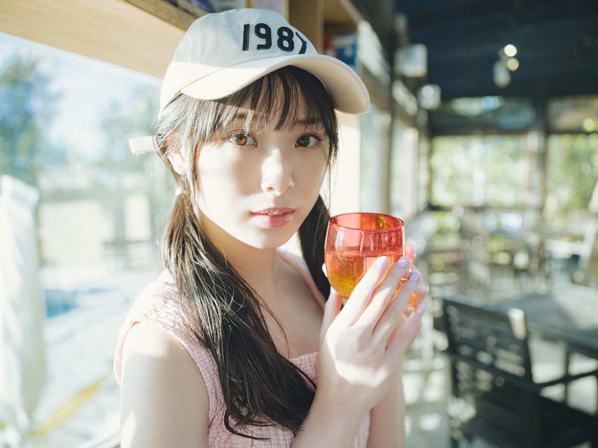 NMB48梅山恋和、写真集から新水着カット公開 オンライイベント