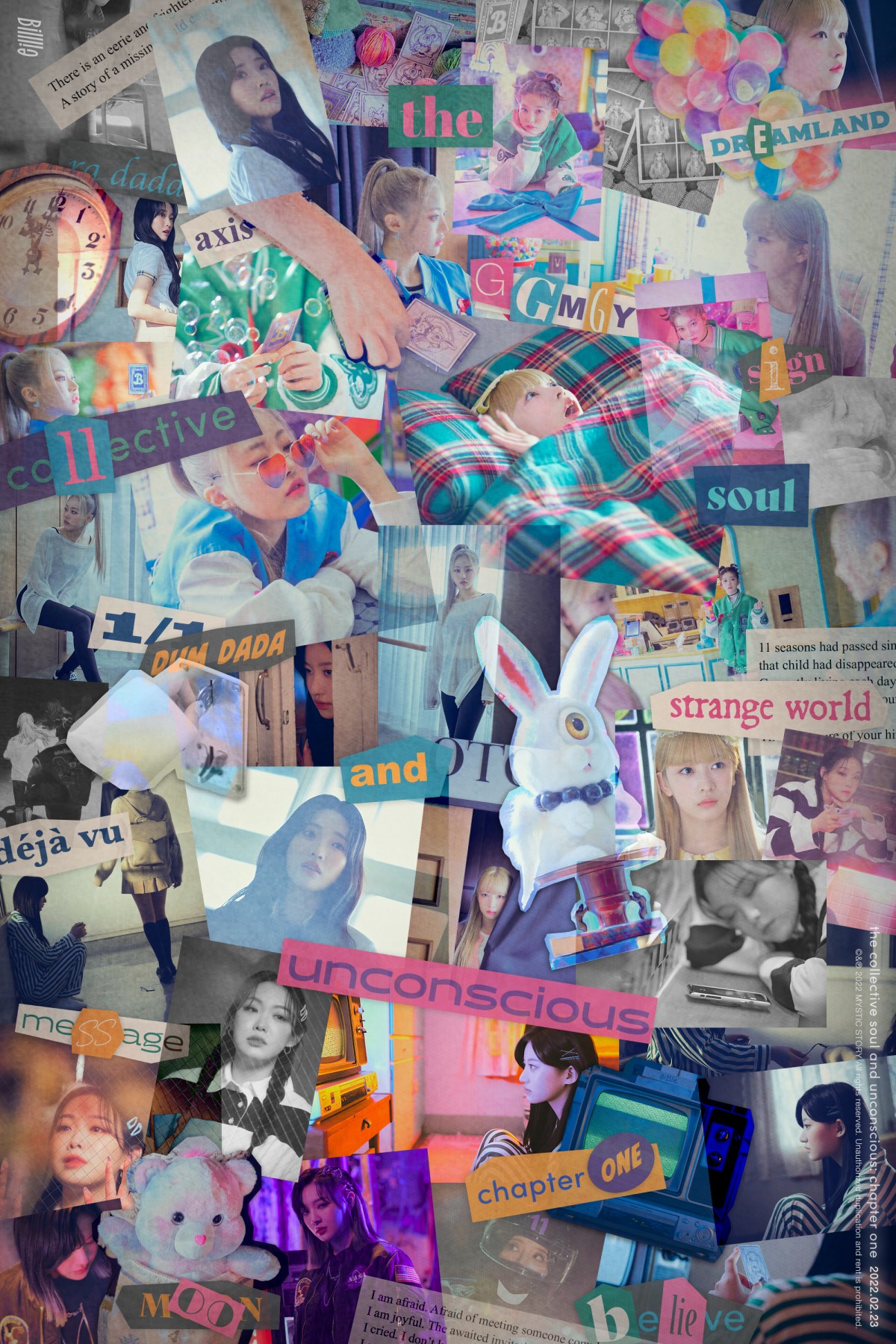 韓国ガールズグループBilllie、2ndミニアルバム2・23発売 カラフルな