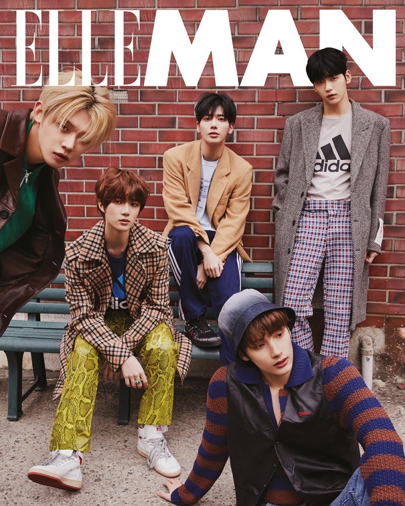 TXT、『ELLE』写真特集＆インタビュー「僕たちの組み合わせはすごくいい」 | ORICON NEWS