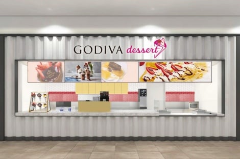 サムネイル ゴディバは新業態「GODIVA dessert」を福岡に初出店 