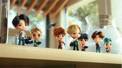 �u�g���ԓ`�v�ƁuTinyTAN�i�^�C�j�[�^���j�v�̃R���{CM�wTEA TIMES TinyTAN ���������̔閧�����x��CM�J�b�g 