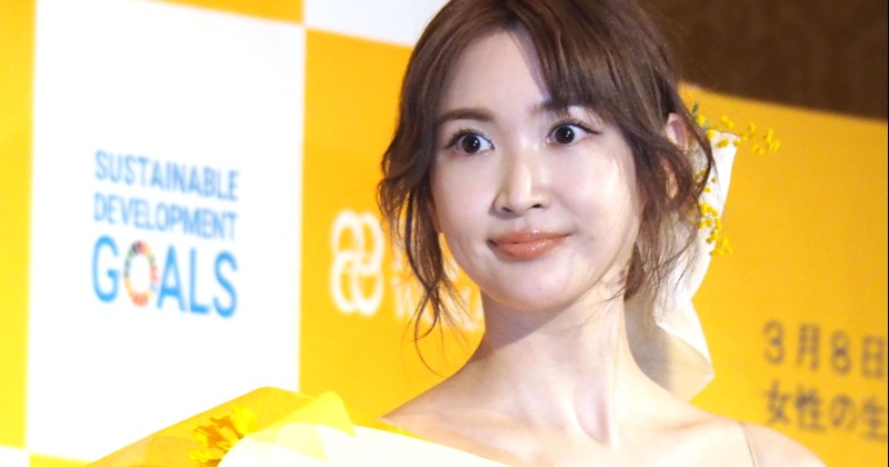 紗栄子、「支援活動」で表彰「仲間たちと分かち合いたい