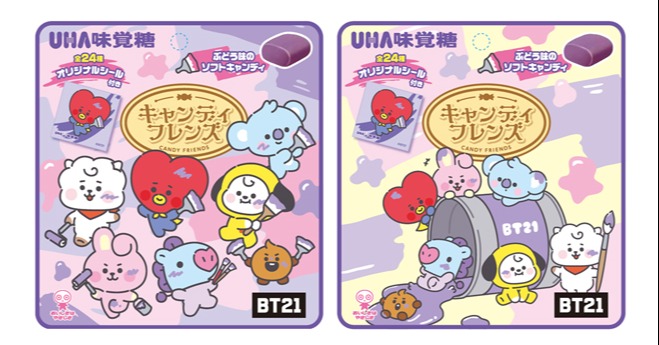 ファミマ Bt21 の限定商品展開描き下ろしデザインパッケージのスイーツ グッズが多数 Oricon News