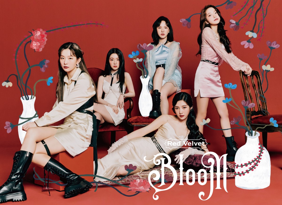 Red Velvet、日本初フルアルバム『Bloom』ジャケ写解禁 8年目で日本