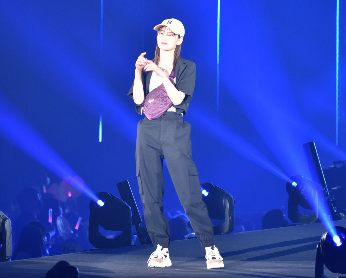 『第34回 マイナビ 東京ガールズコレクション 2022 SPRING/SUMMER』に出演したなごみ (C)ORICON NewS inc. 