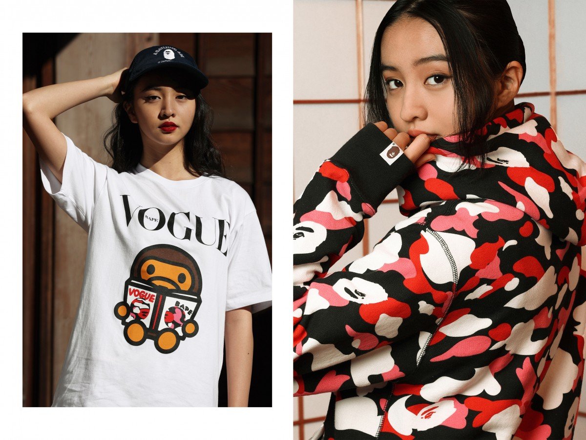 A BATHING APE×『VOGUE』コラボ キャンペーンモデルはKoki, | ORICON NEWS