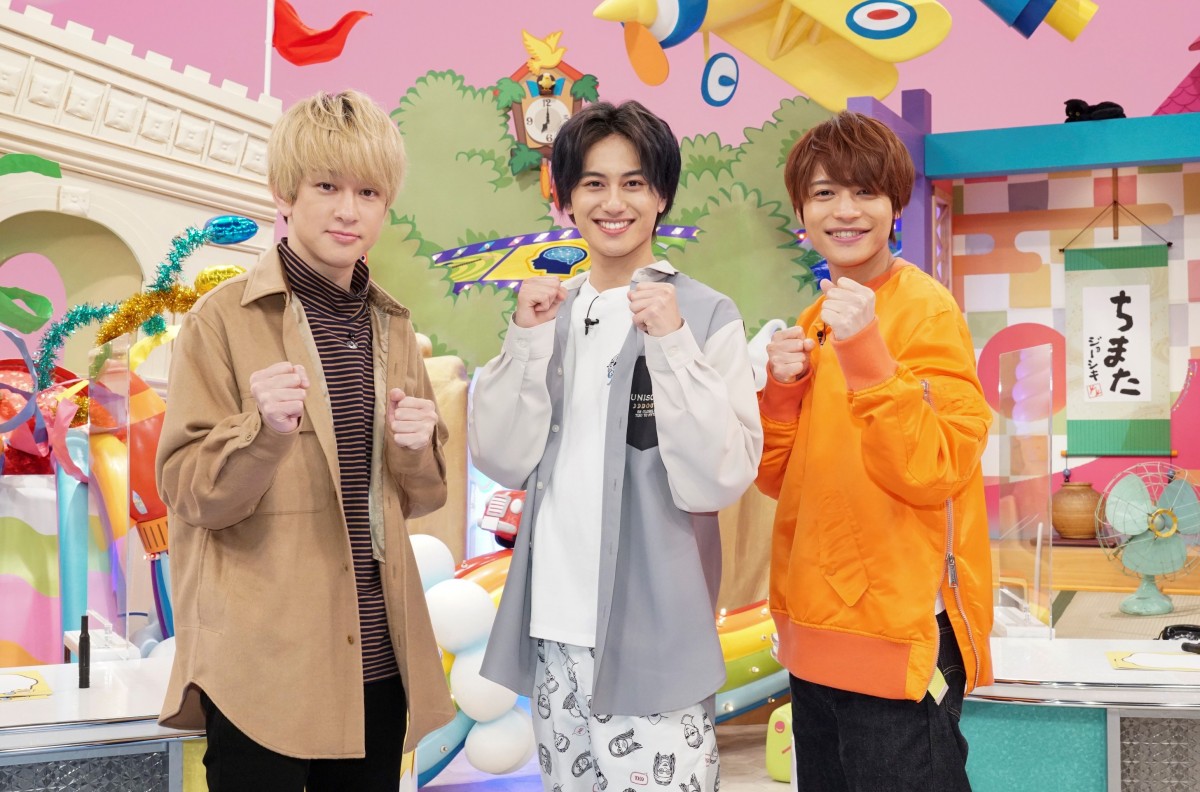 Aぇ！group小島健、横山裕＆中間淳太に囲まれ“ジャニーズ下剋上