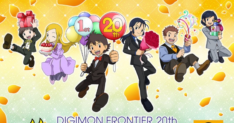 デジモン フロンティア』20周年で記念企画発表 イラスト公開で7月に