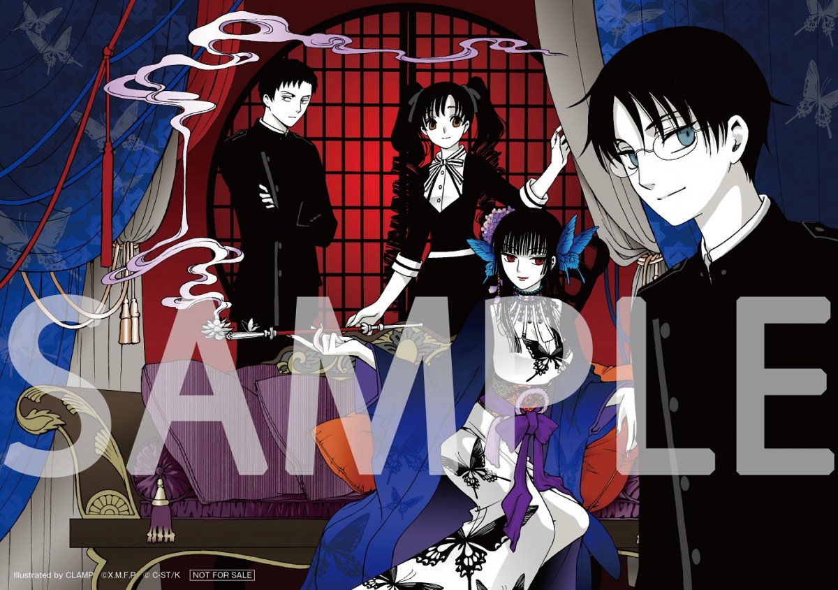 CLAMP、「xxxHOLiC」実写映画衣装のキャラ描き下ろし 入場者プレゼント