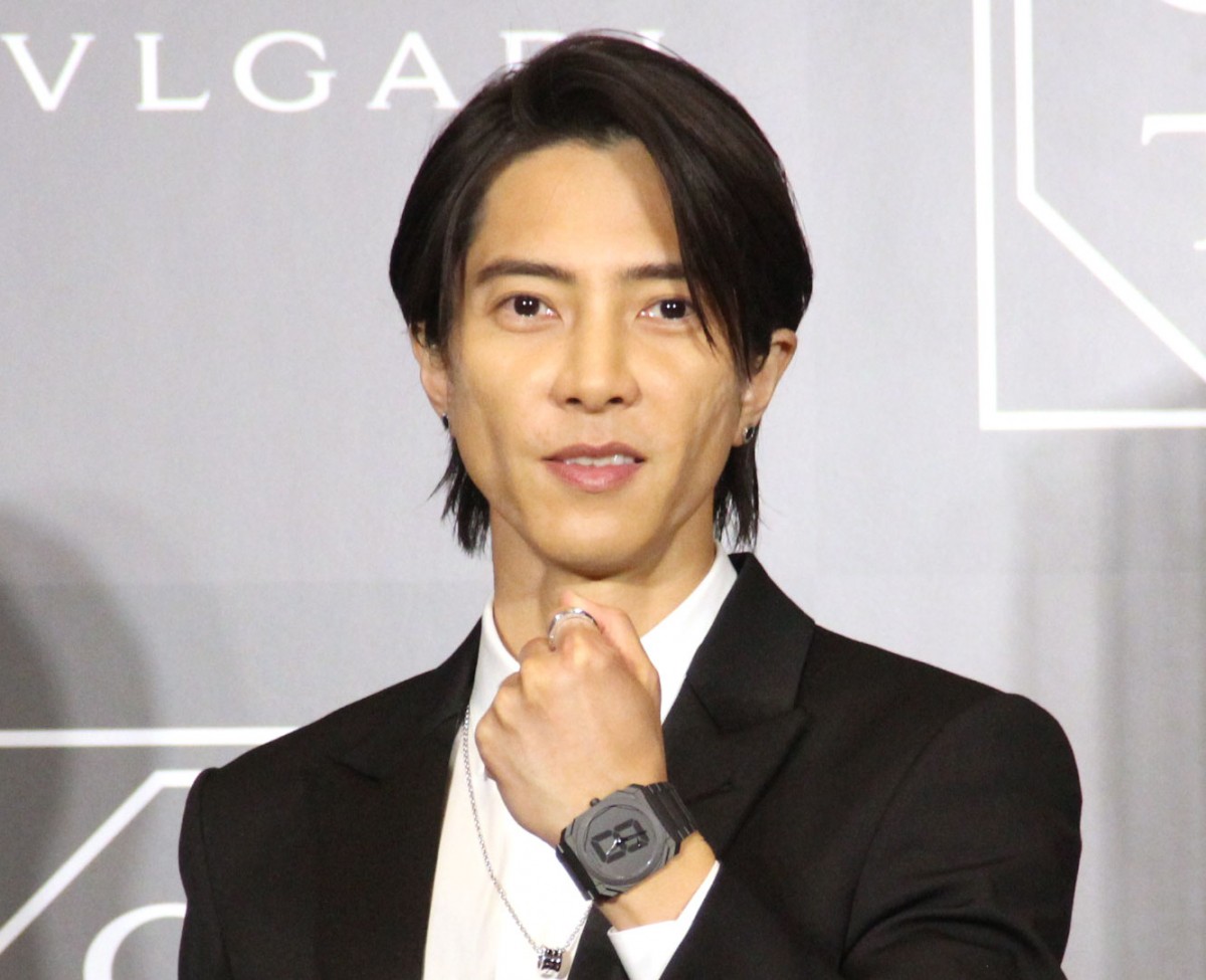 山下智久、ブルガリから221万円の腕時計プレゼントに大喜び「すごく