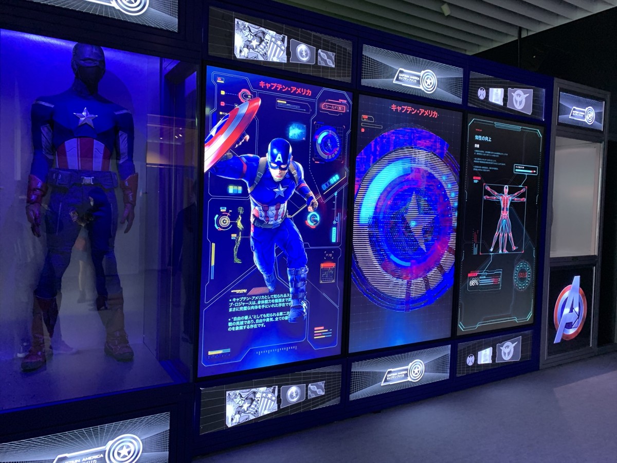 六本木のアベンジャーズ展にアベンジャーズを愛する者たち