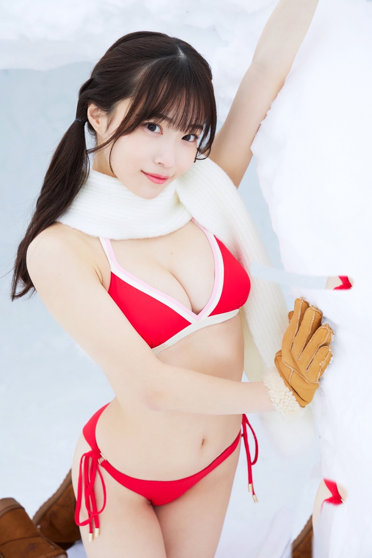 ババババンビ岸みゆ、初アートブックは北海道で撮影「雪に囲まれて