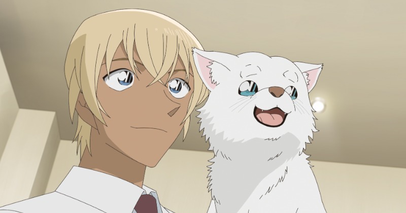 コナン『ゼロの日常』安室透、懐く子犬に根負け ギターの音色に吠える