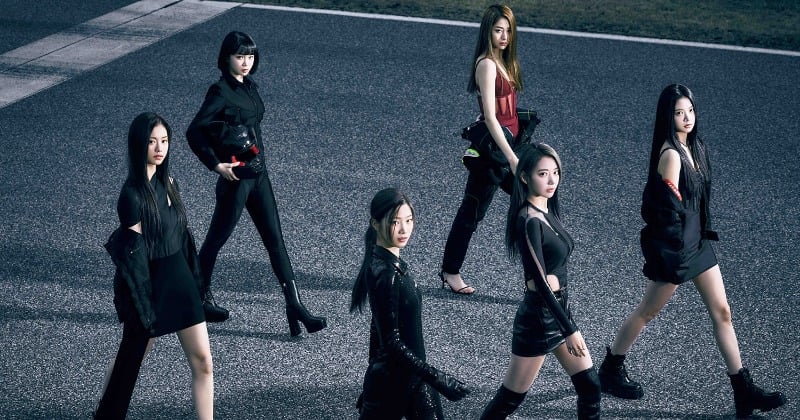 宮脇咲良が所属のLE SSERAFIM、「合算アルバム」1位獲得【オリコン