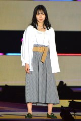 『Rakuten GirlsAward 2022 SPRING/SUMMER』に登場した莉子 (C)ORICON NewS inc. 