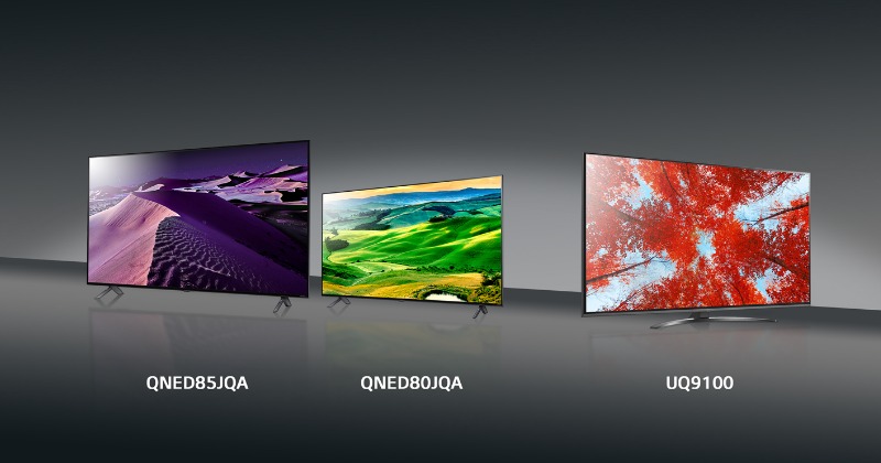 液晶テレビ2022年製 LG、量子ドット液晶テレビ全3シリーズ11モデルを5月下旬より発売