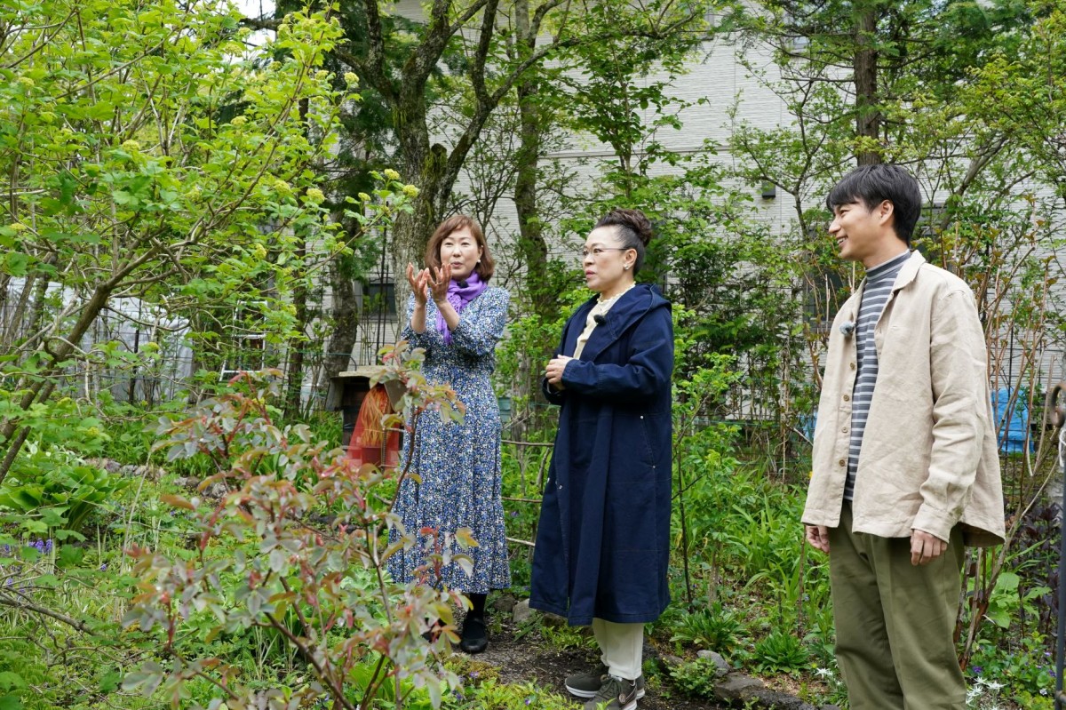 画像・写真 | 三上真史、磯山さやかと“ガーデン散歩” 視覚と知識で