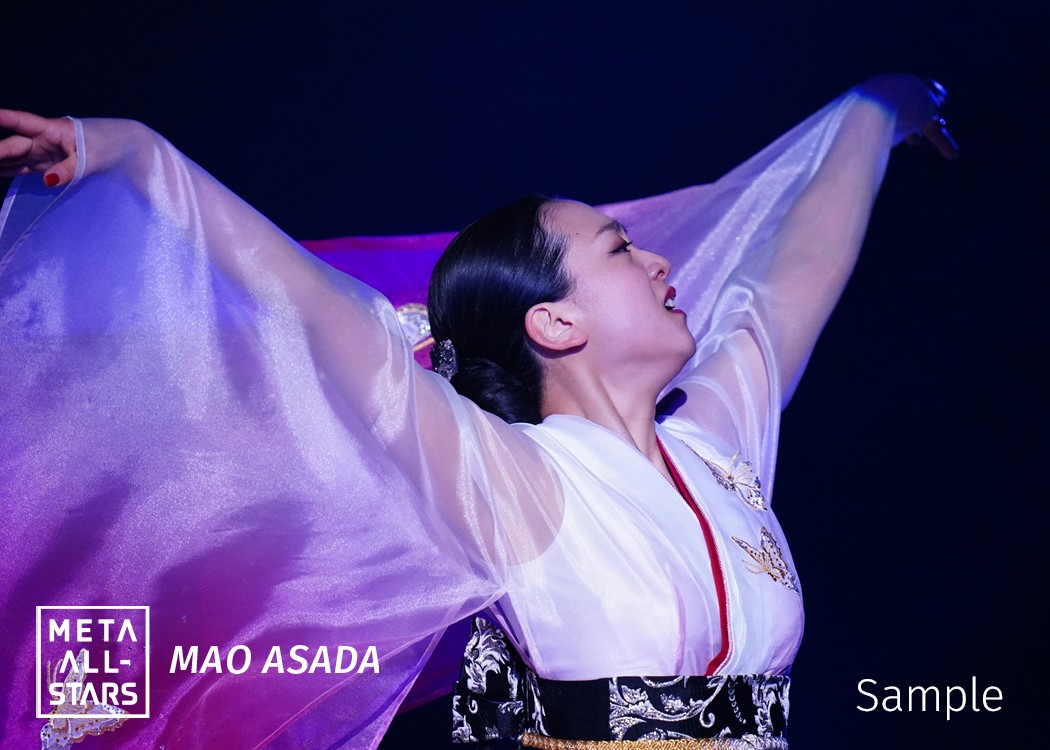 浅田真央『サンクスツアー』の写真でNFTデビュー 着物風衣装など