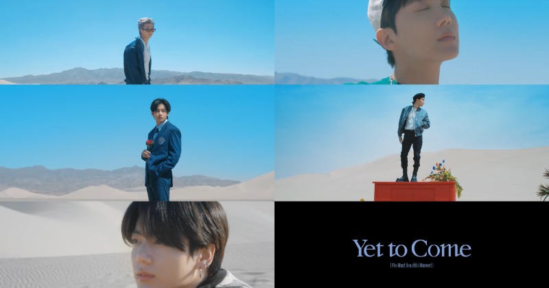 BTS、新アルバムリード曲「Yet To Come」MVティザー公開 広大な砂漠で 