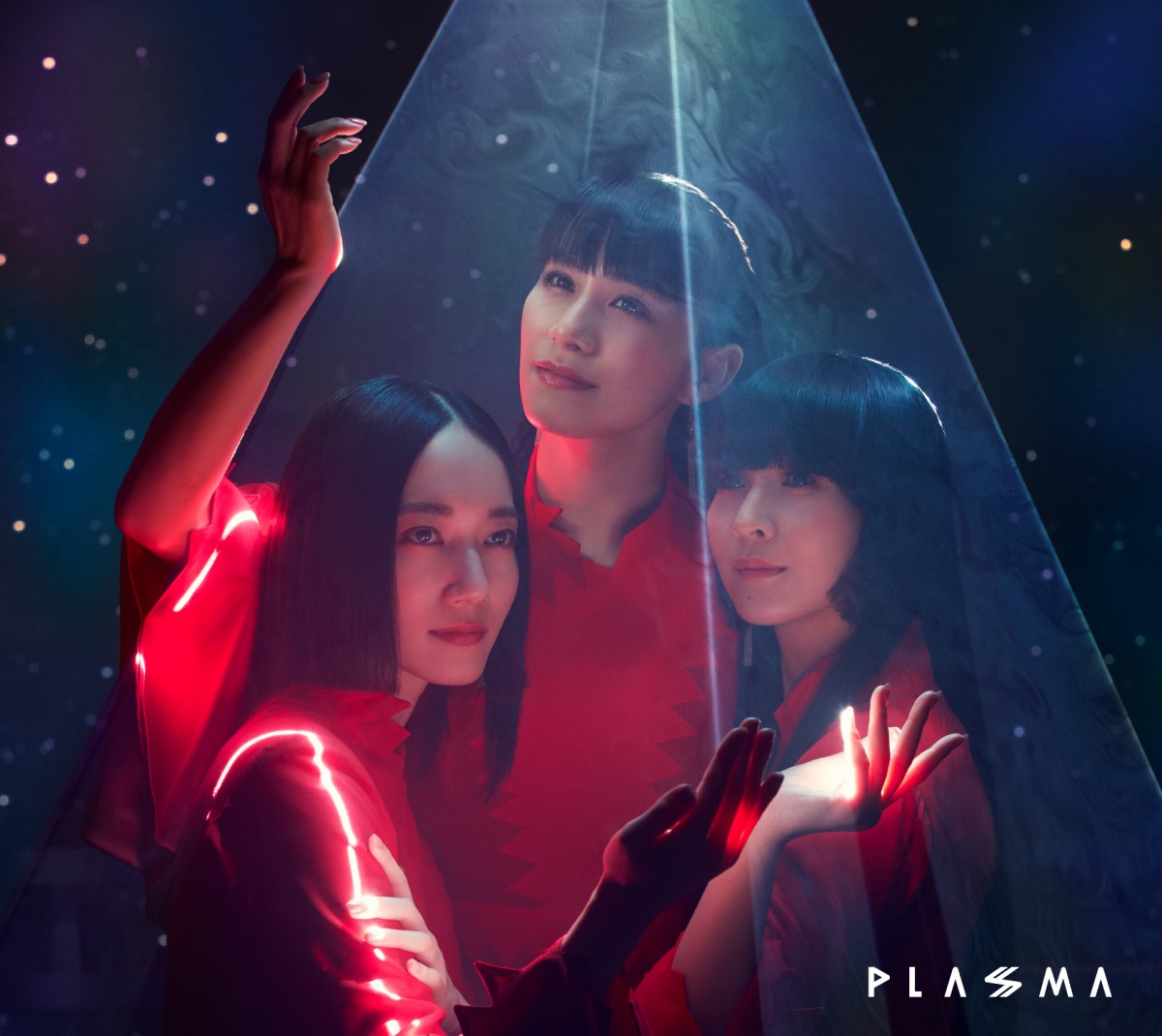 かしゆかの姫カットで話題 Perfume新アルバム『PLASMA』ジャケ写公開