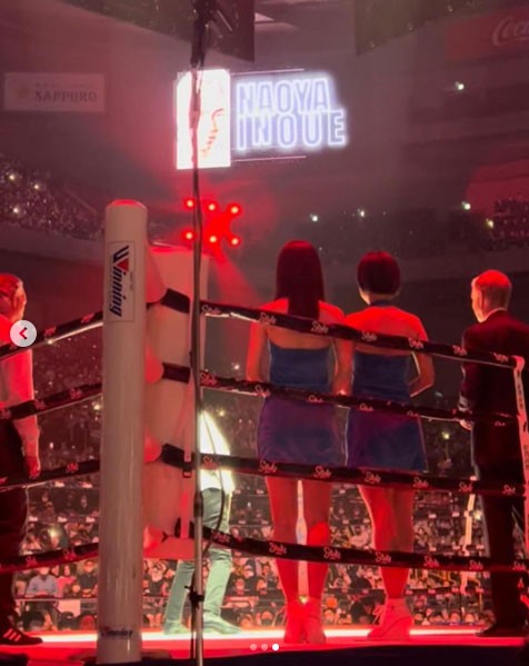 話題のラウンドガール”雪平莉左、インスタフォロワーが4万人急増 井上