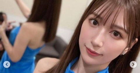 話題のラウンドガール”雪平莉左、インスタフォロワーが4万人急増 井上