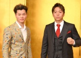 『Yogibo presents THE MATCH 2022』で対戦する那須川天心(左)と武尊 (C)ORICON NewS inc. 
