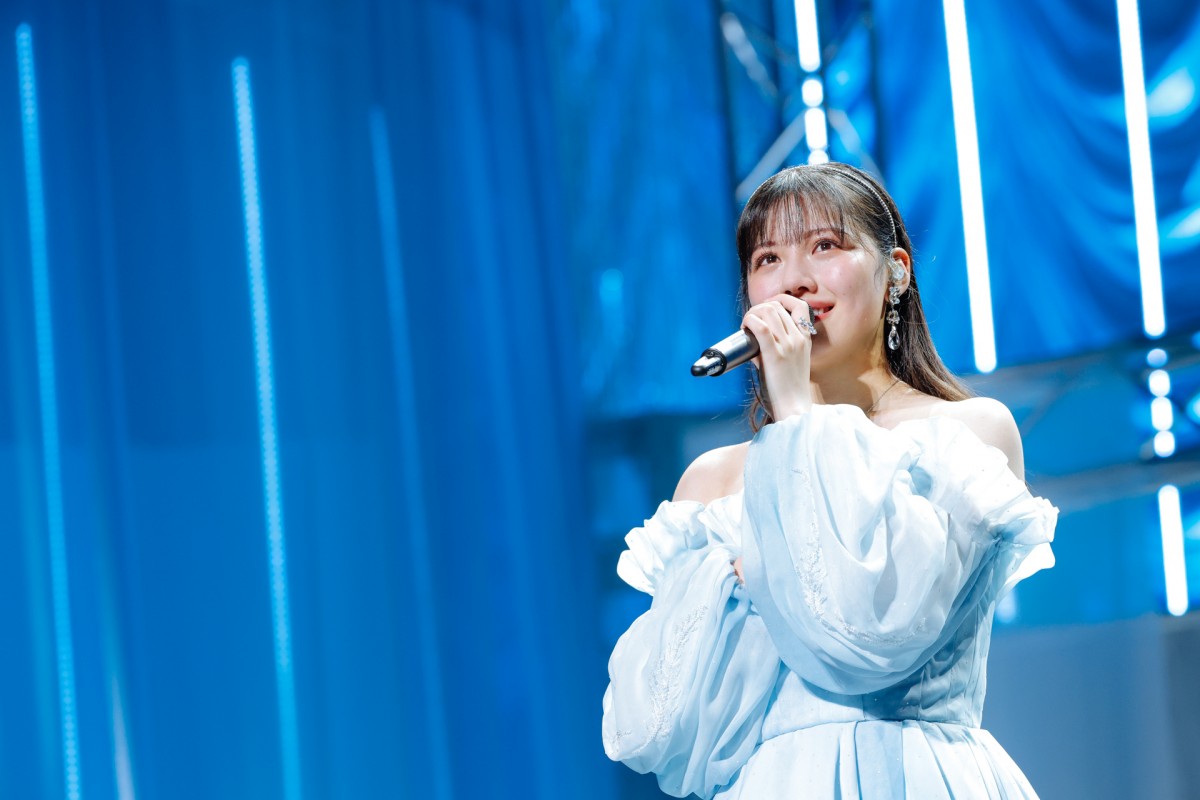日向坂46渡邉美穂、卒業セレモニーで号泣 小坂菜緒との