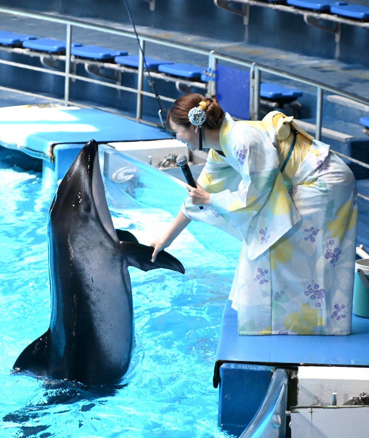 画像・写真 | 藤田ニコル、爽やかな浴衣姿で魅了 チョコプラ松尾は貫禄の着こなし「お腹が出ていると浴衣が似合う」 5枚目 | ORICON NEWS