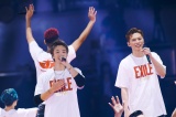 EXILE 20th ANNIVERSARY EXILE LIVE TOUR 2021“RED PHOENIX” 2022.5.25＠代々木第一体育館（左から）TAKAHIRO、SHOKICHI 