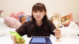 テレビアニメ『SPY×FAMILY』のアーニャを描く中川翔子（YouTubeより） 