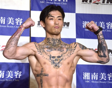 平本蓮の画像・写真 | 『RIZIN.36』メインイベンター平本蓮、計量