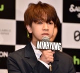 『&AUDITION - The Howling -』記者発表会に登壇したMINHYUNG (C)ORICON NewS inc. 