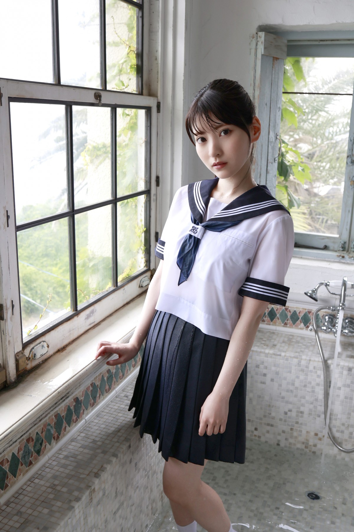 ババババンビ小鳥遊るい、念願の『週プレ』初グラビアは「終始ご機嫌で