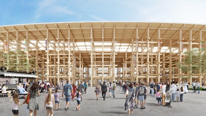 大阪・関西万博』新パース図を公開 シンボルの大屋根は世界最大級の