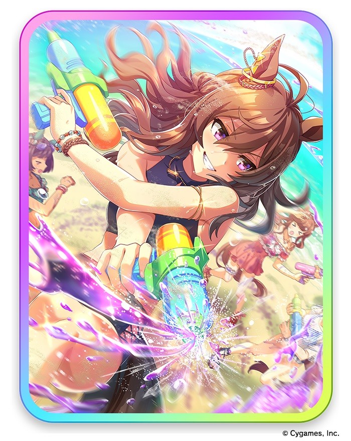 水着マルゼンスキーイラスト ウマ娘プリティーダービー マルゼンスキー(水着) - 球磨の