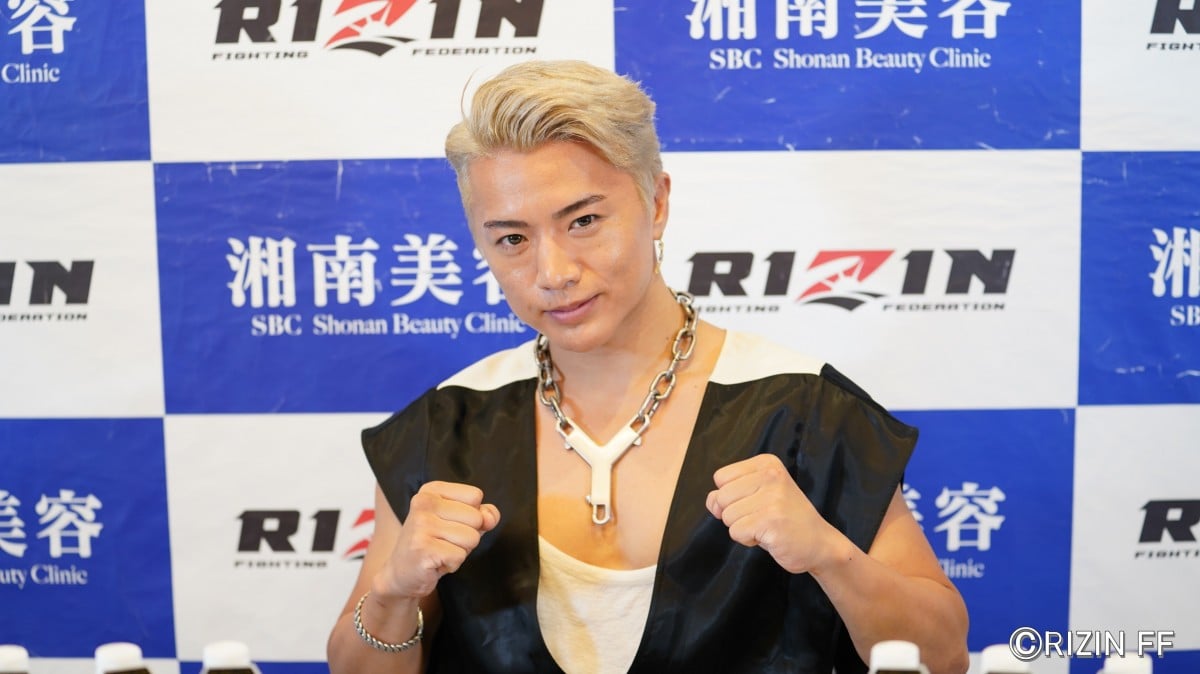 RIZIN】YUSHI、3戦目は“王子様対決”「全局面で戦う」未来VSメイウェザー大会へ参戦アピール | ORICON NEWS