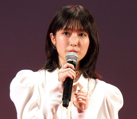 『TikTok TOHO Film Festival 2022』授賞式に出席した福本莉子 (C)ORICON NewS inc. 